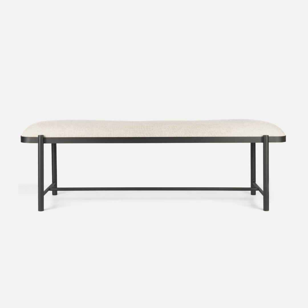 Malmo Bench + Table - Light Stone