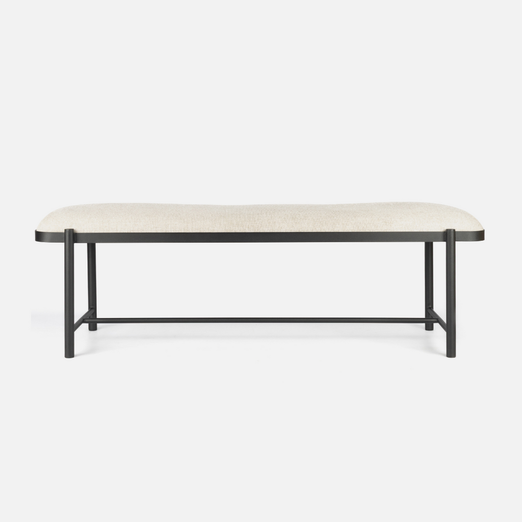 Malmo Bench + Table - Light Stone