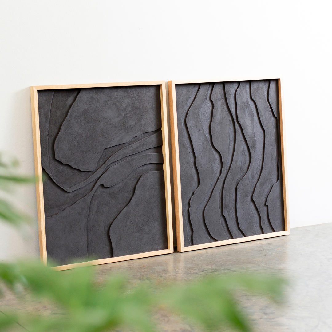 Textured Wall Art - Erode Linear