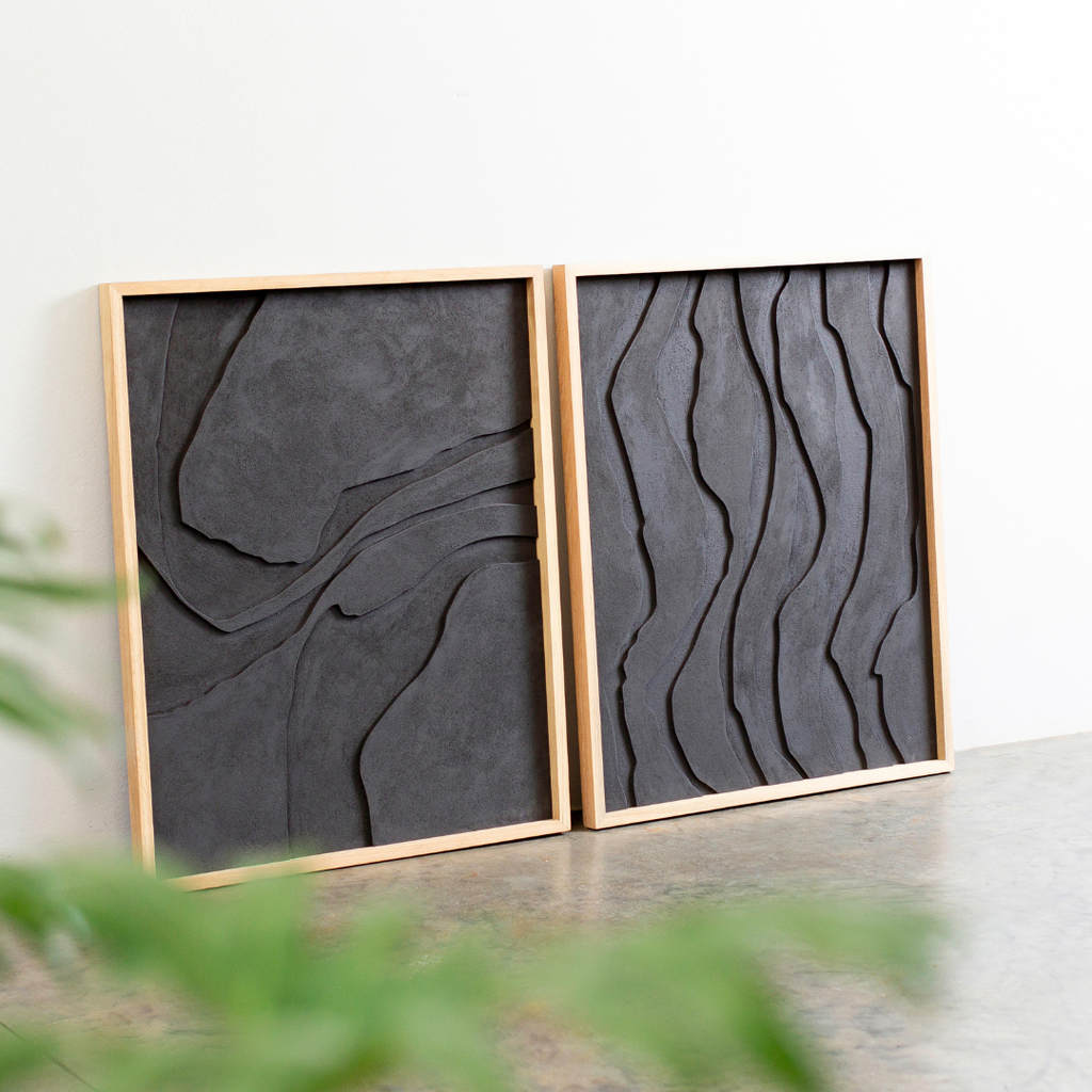 Textured Wall Art - Erode Linear