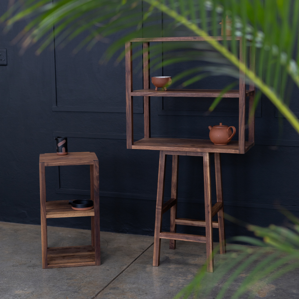 Tetsu Server - Solid Walnut