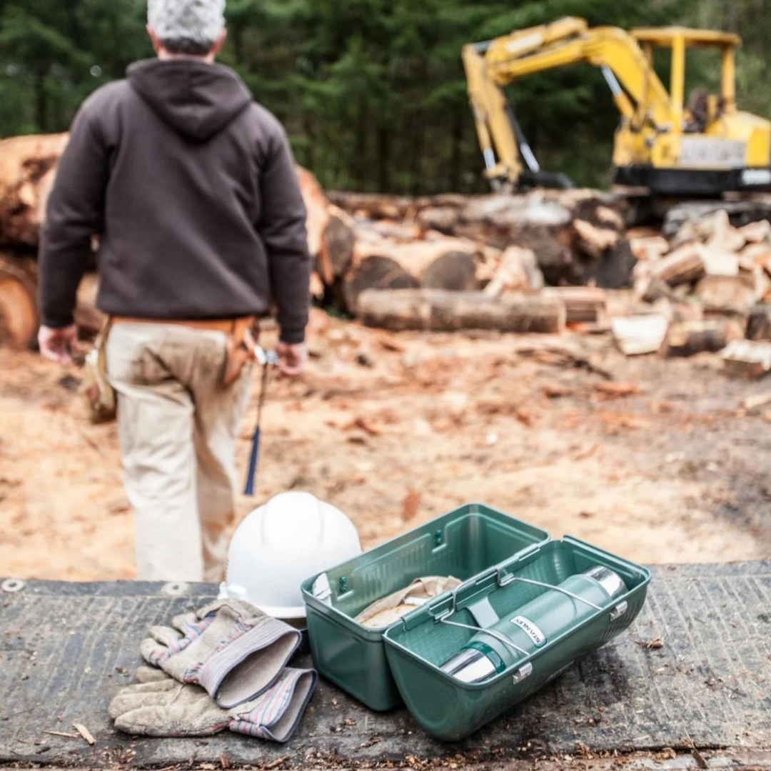 The Legendary Classic Lunchbox 9.5L - Hammertone Green