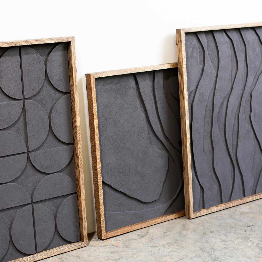 Textured Wall Art - Erode Linear