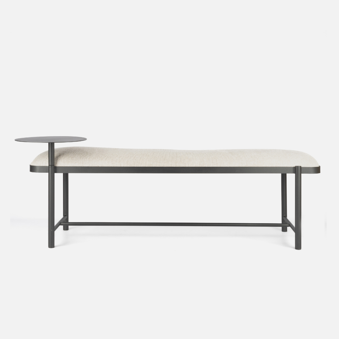 Malmo Bench + Table - Light Stone