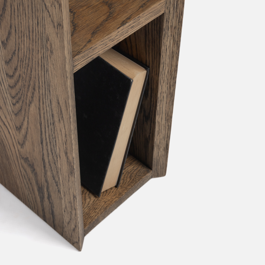 Harrison Side Table - Dark Oak