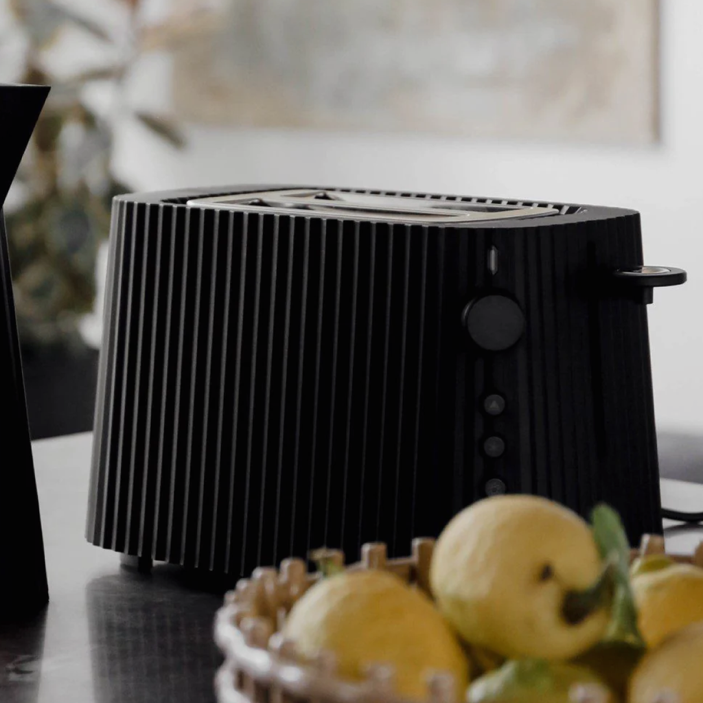 Alessi Plisse Toaster - Black