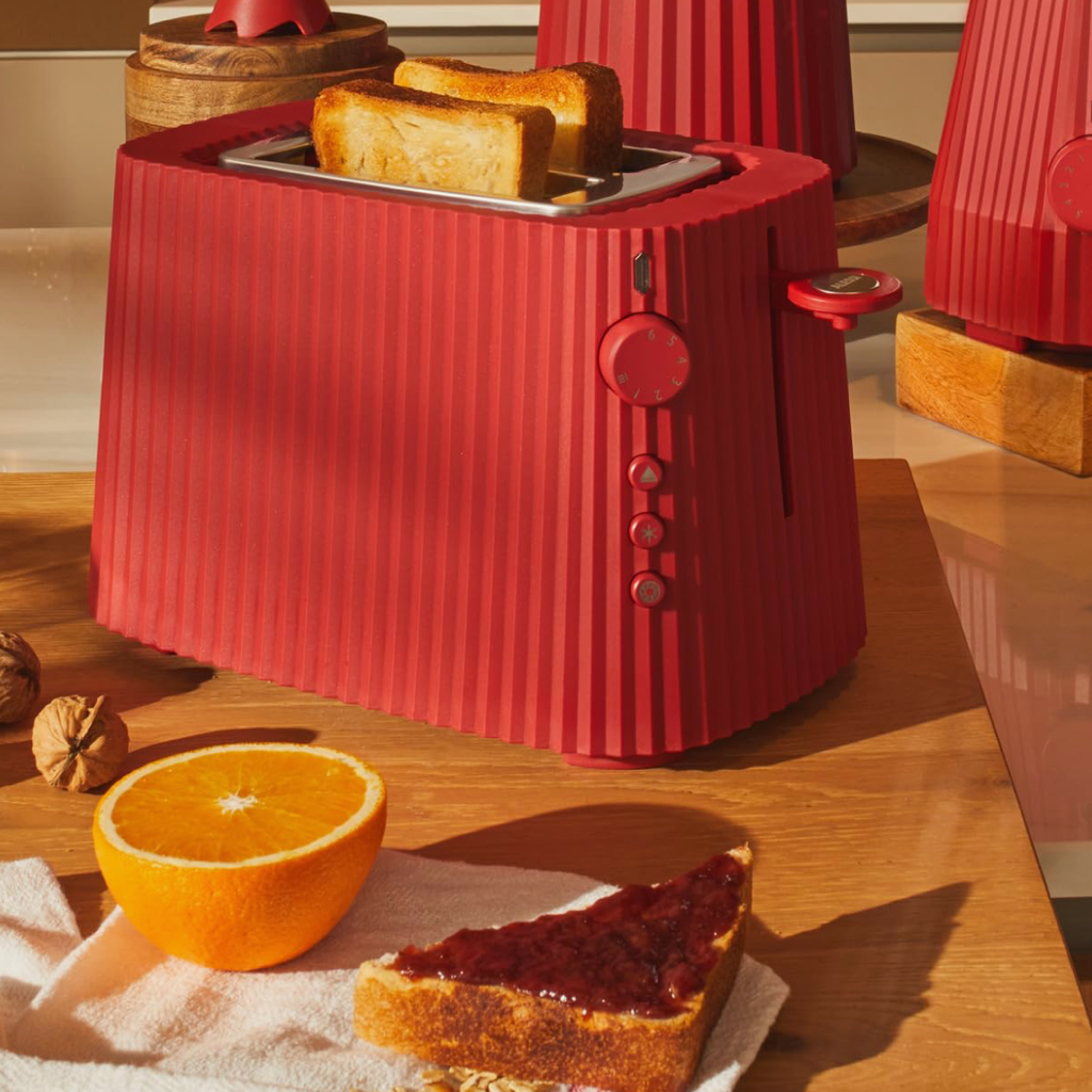 Alessi Plisse Toaster - Red