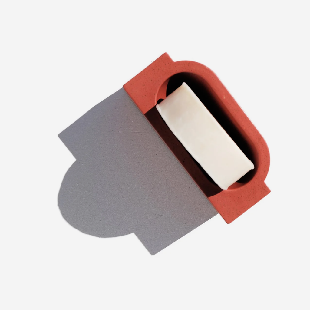 The Block Vertical Soap Holder - Brick