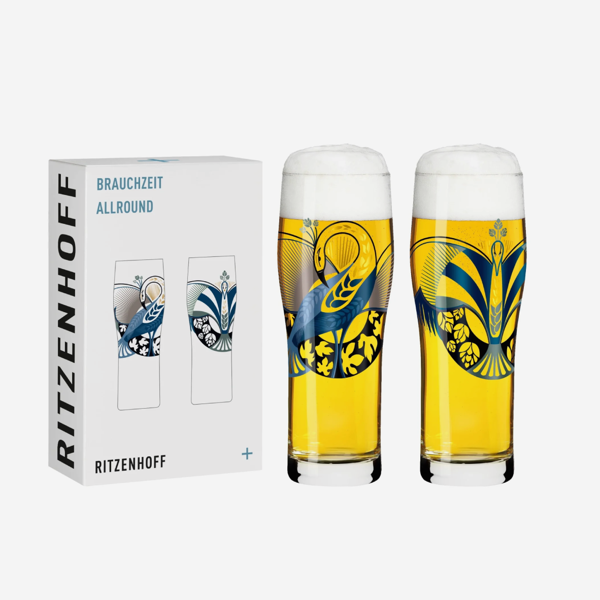Brauchzeit Beer Glass Set - Petra Mohr