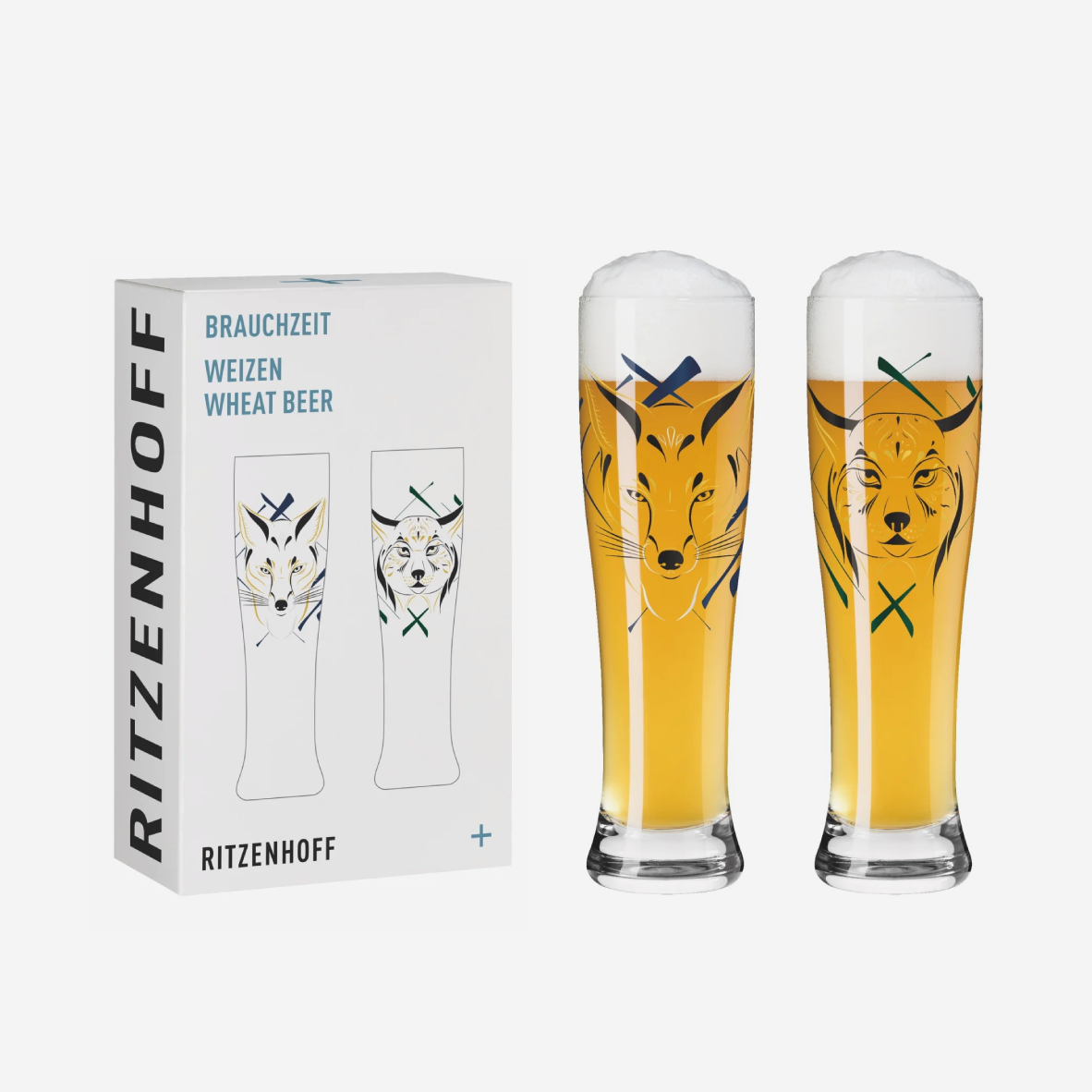 Brauchzeit Wheat Beer Glass Set - Ana C. Vasconcelos