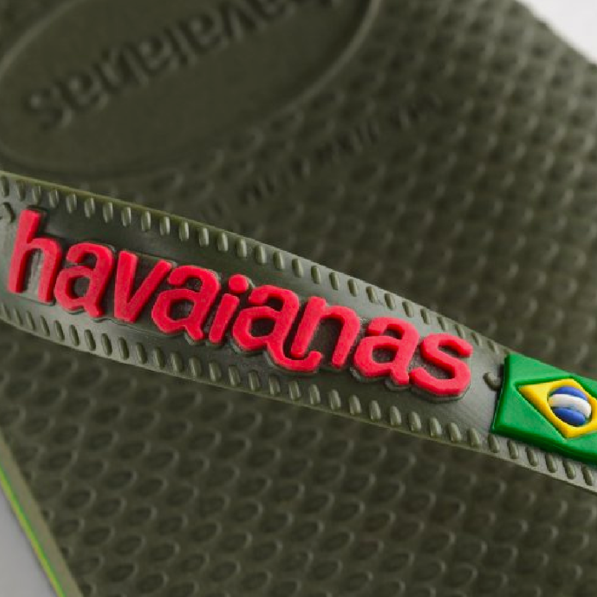 Havaianas Brazil Logo - Green
