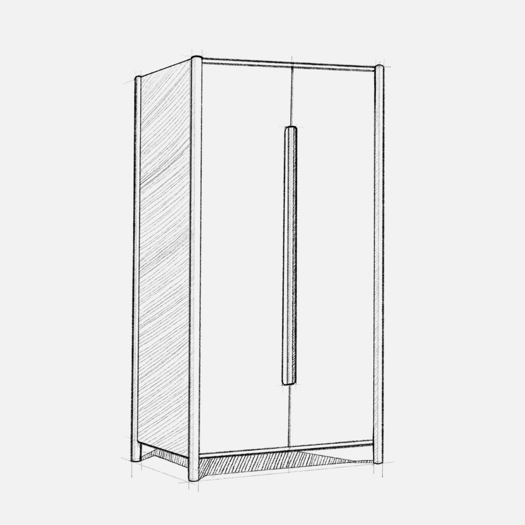 Oslo Storage Cabinet - Black