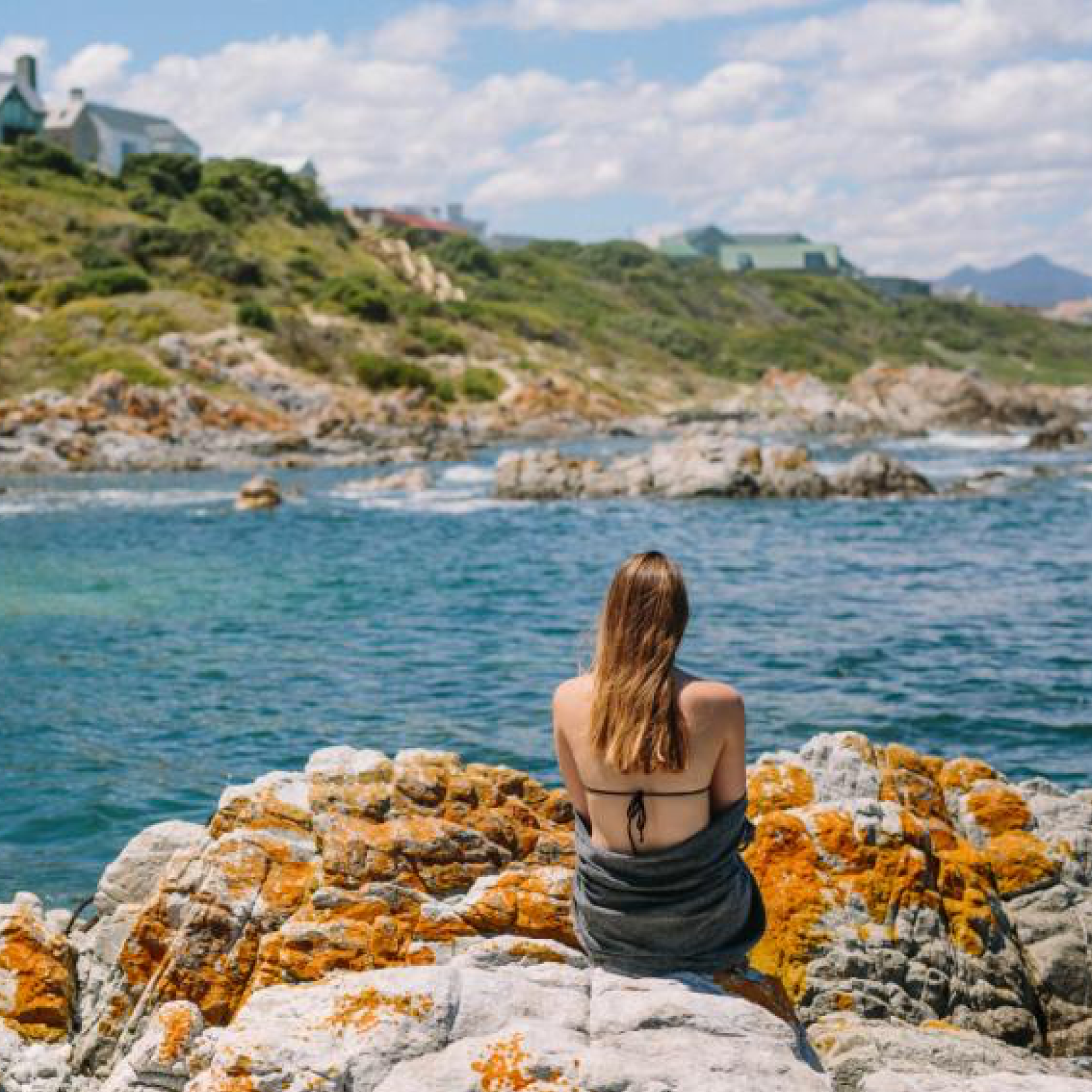 Turkish Towel - Stonewashed Black