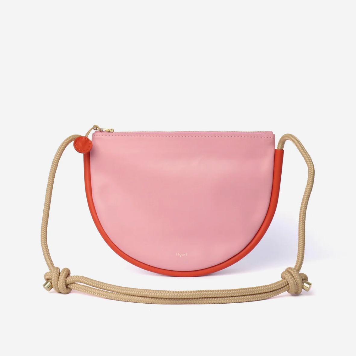 The Selene Bag - Candy Pink & Lobster Red