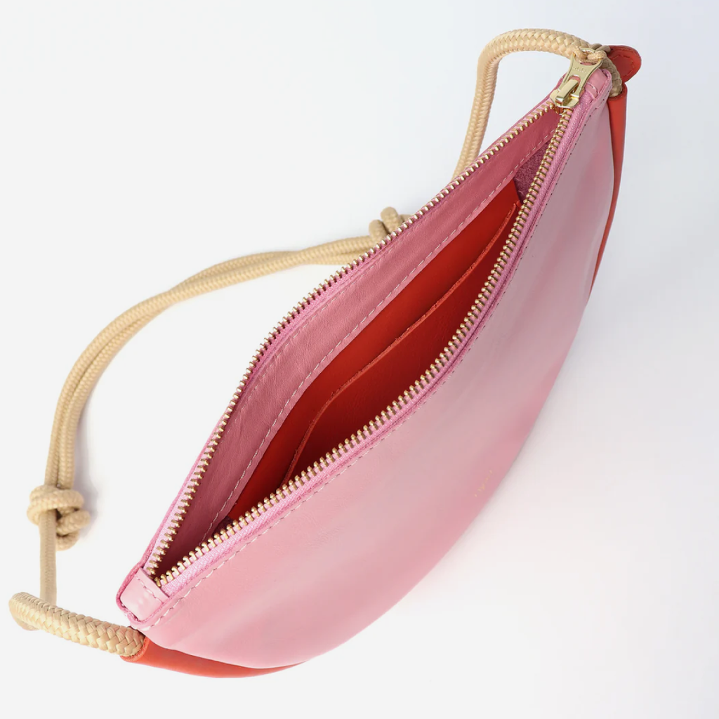 The Selene Bag - Candy Pink & Lobster Red