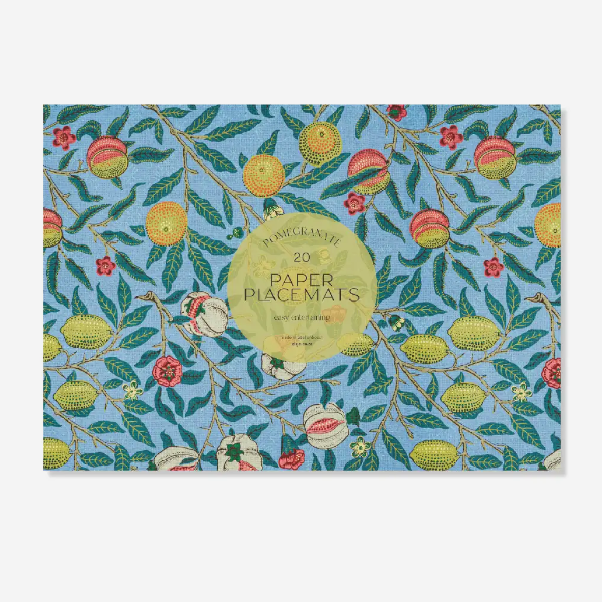 Paper Placemats - Pomegranate