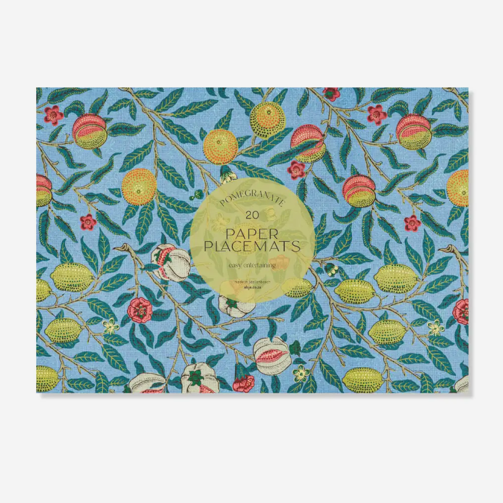 Paper Placemats - Pomegranate