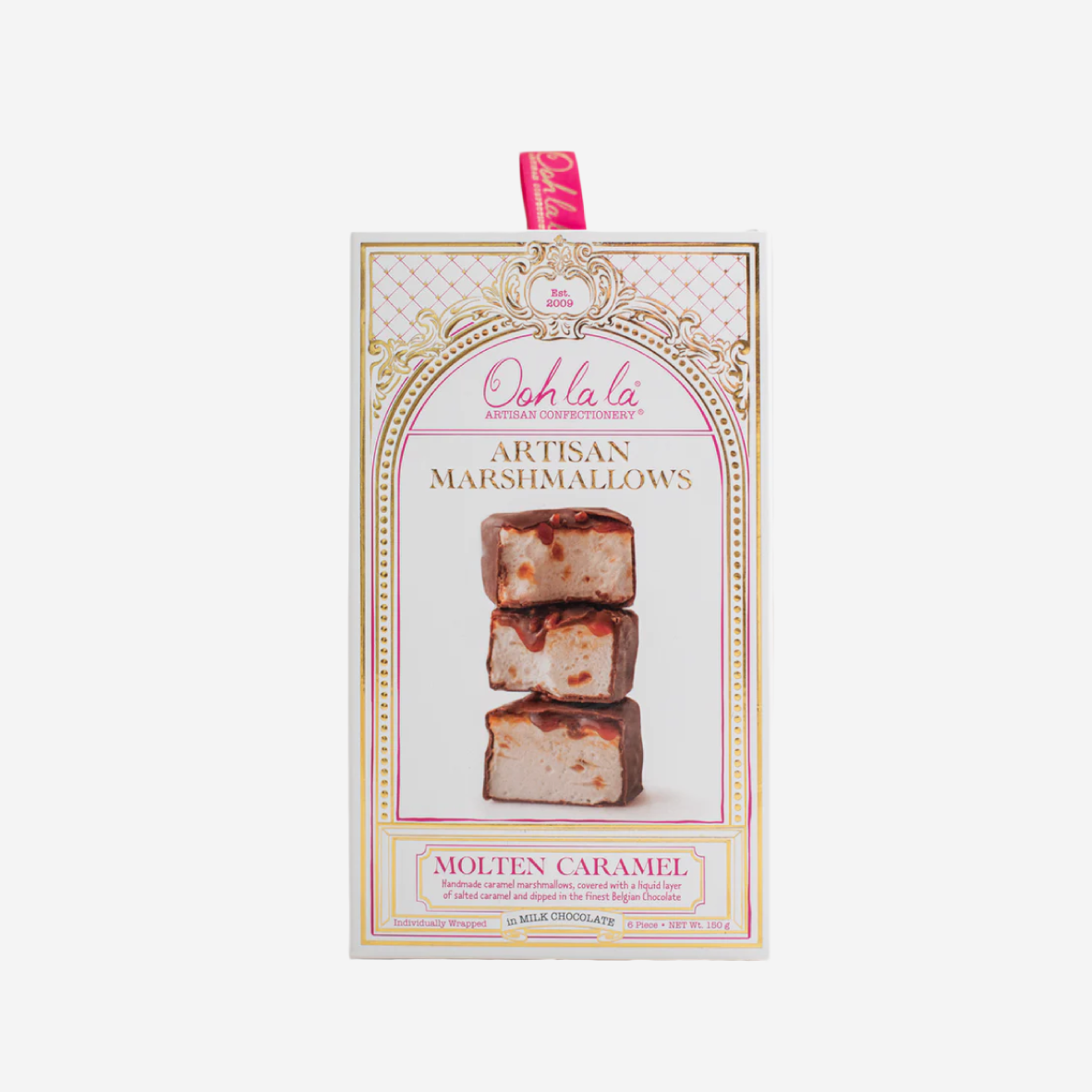 Molten Marshmallows - Caramel In Milk Chocolate