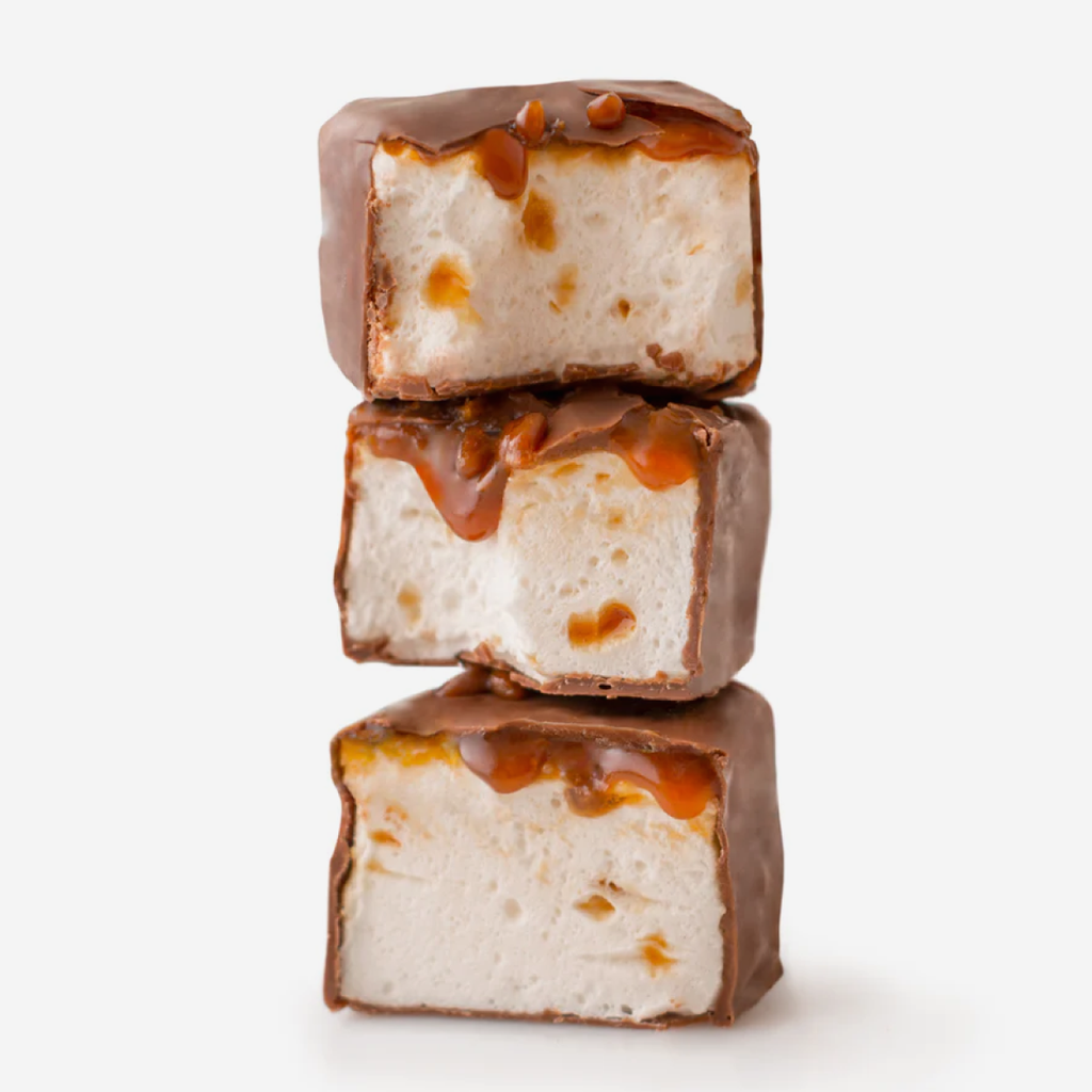 Molten Marshmallows - Caramel In Milk Chocolate