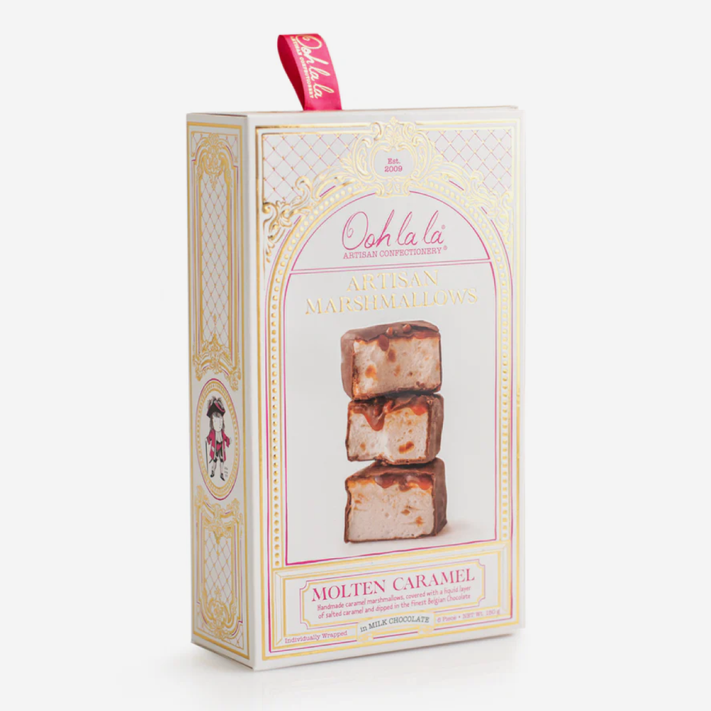 Molten Marshmallows - Caramel In Milk Chocolate