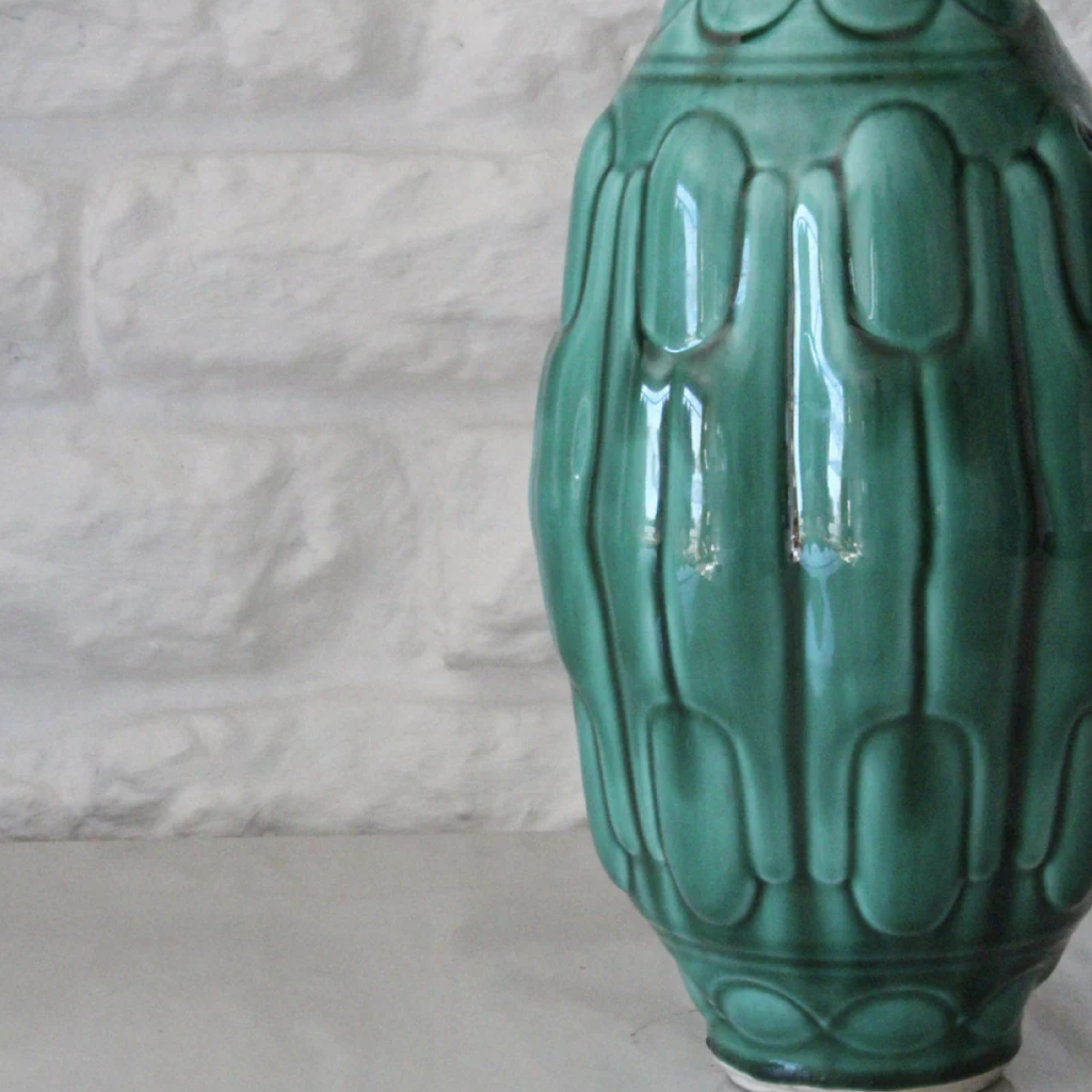 Nouveau Vase - Emerald