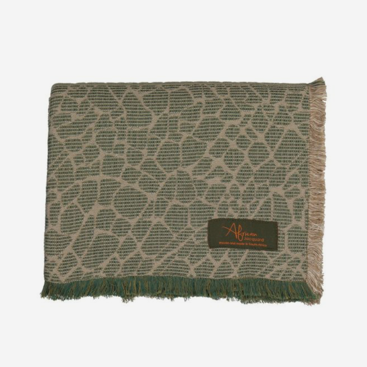 Safari Throw - Giraffe Mushroom