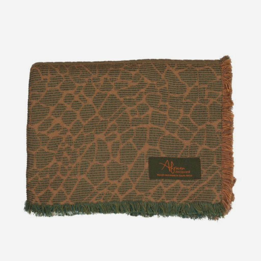 Safari Throw - Giraffe Rooibos