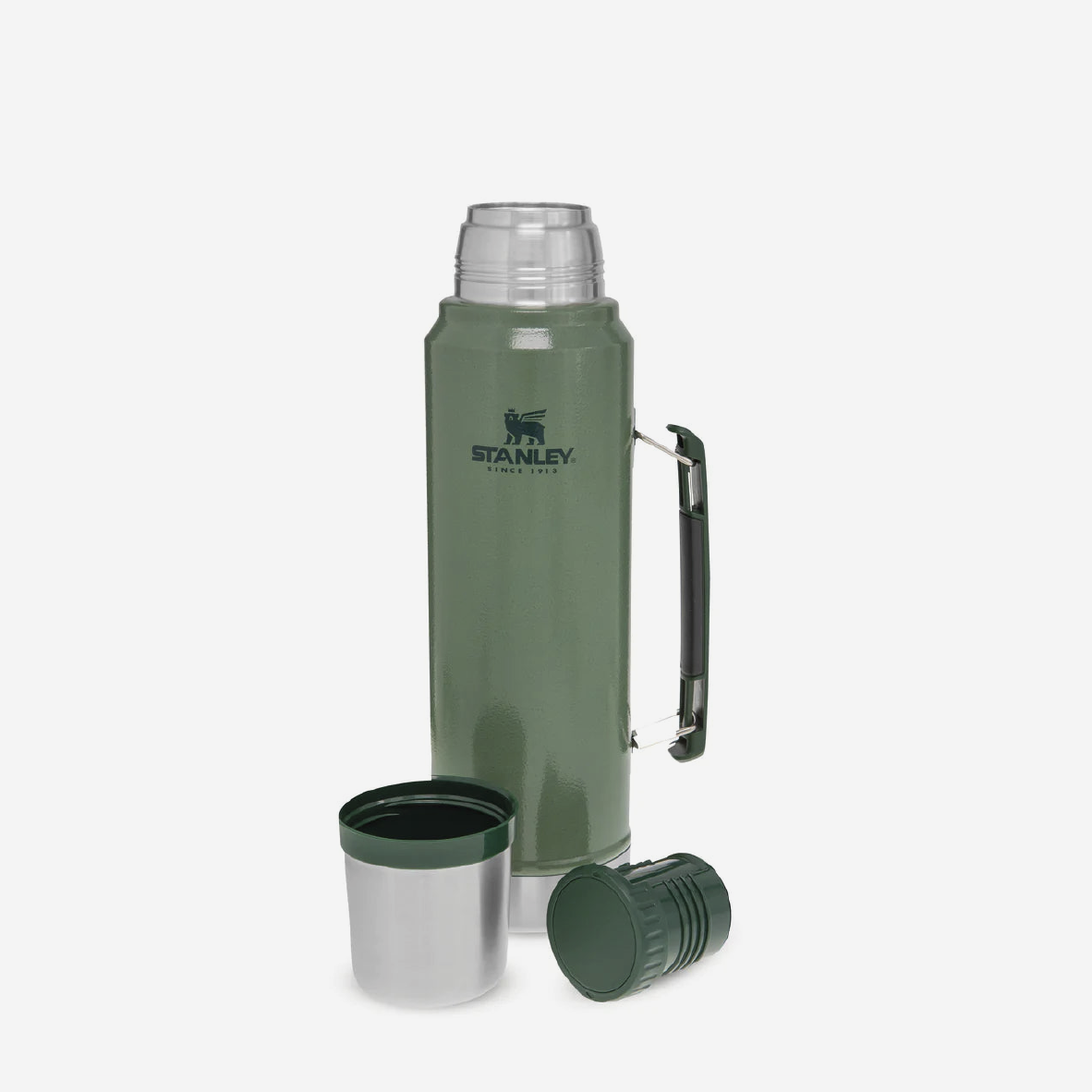 The Legendary Classic Bottle 1L - Hammertone Green