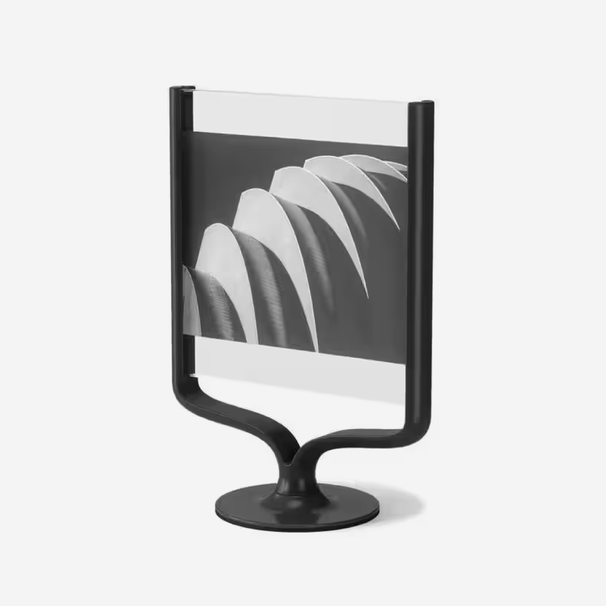 Wishbone Desk Picture Frame - Black