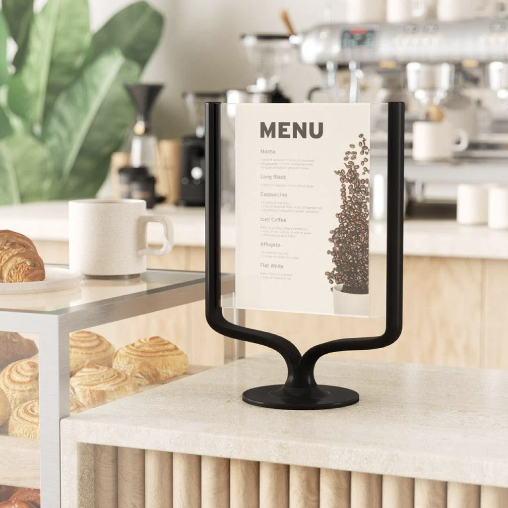 Wishbone Desk Picture Frame - Black