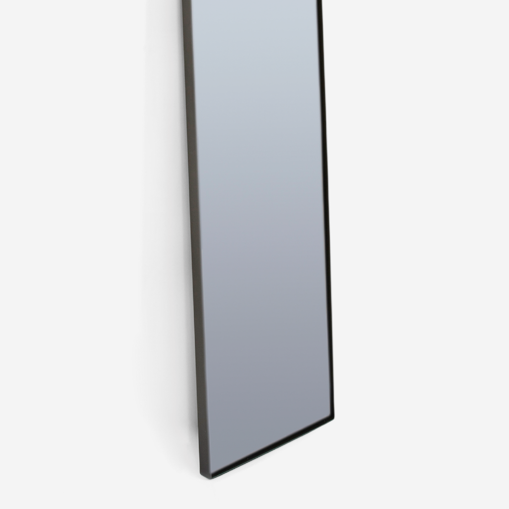 Geo Skinny Sleek Mirror - Smoke