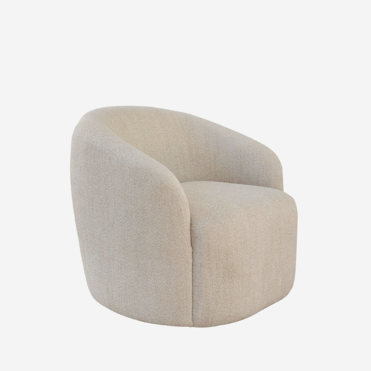 Camelot Swivel Chair - Almond