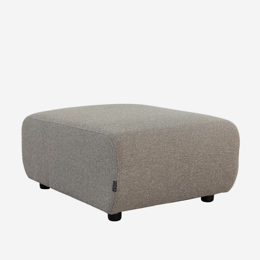 Echo Ottoman - Linseed
