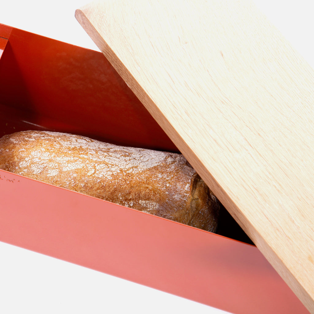 Stockholm Bread Bin - Oxide Red