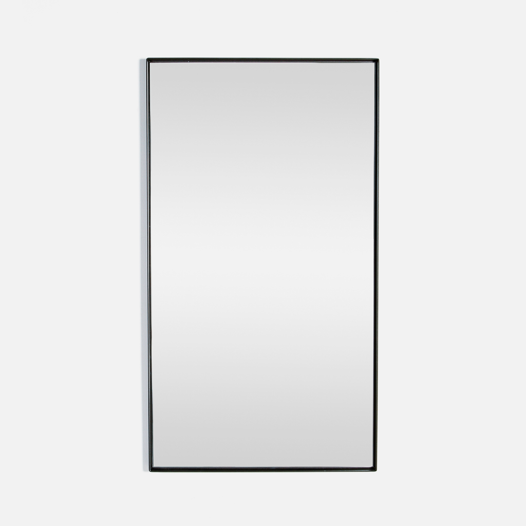 Deep Frame Mirror - Black