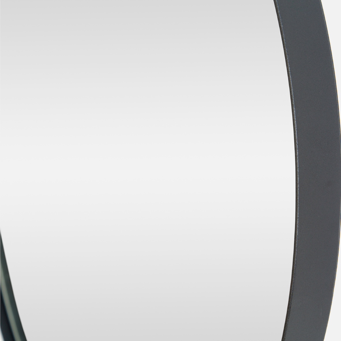 Deep Frame Round Mirror - Slim 60