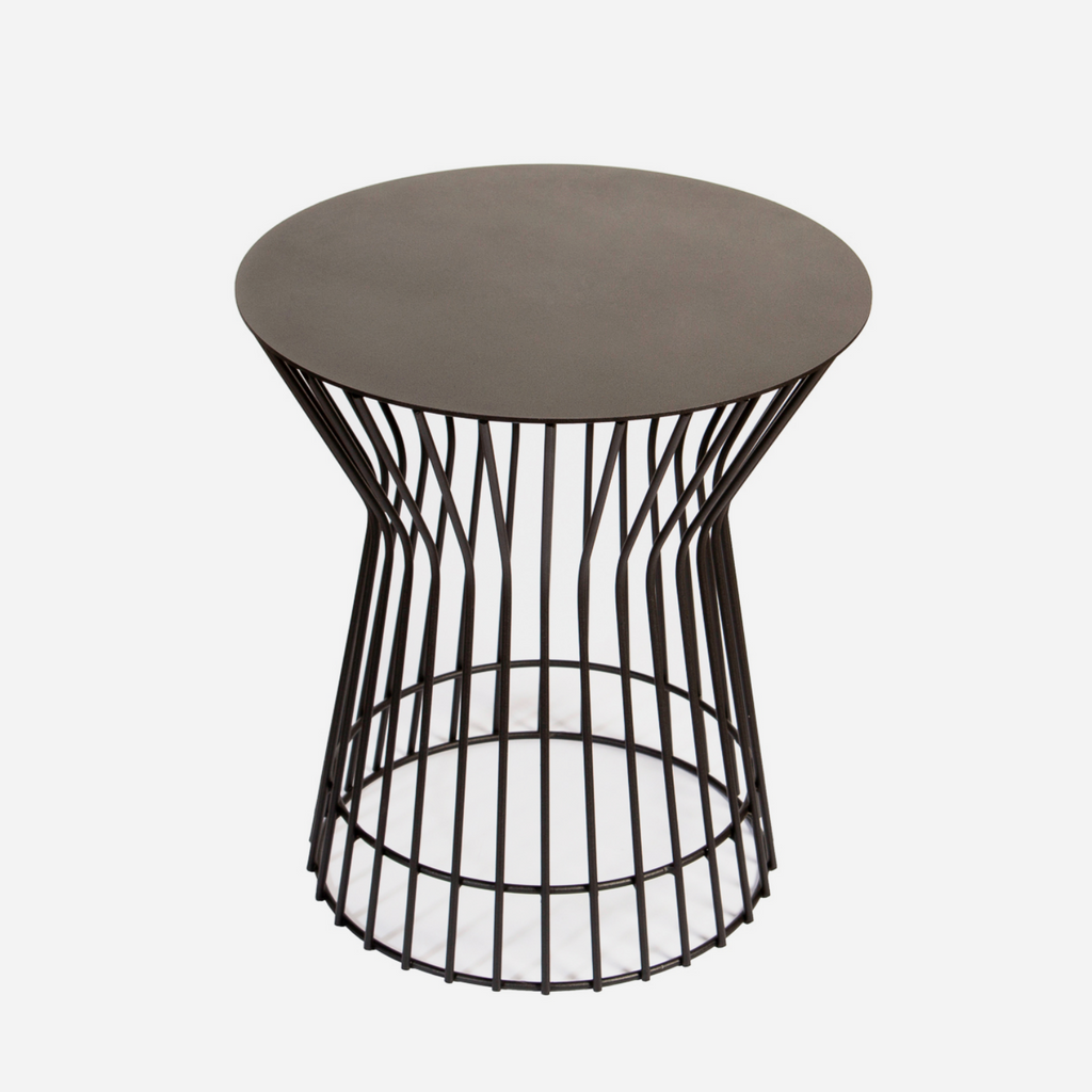 Tapered Side Table - Black