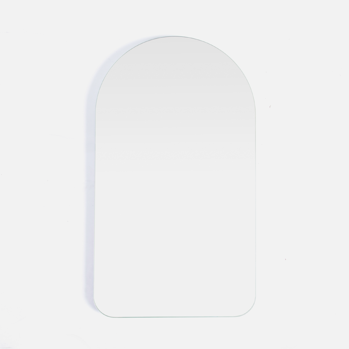 Float Frameless Arch Mirror