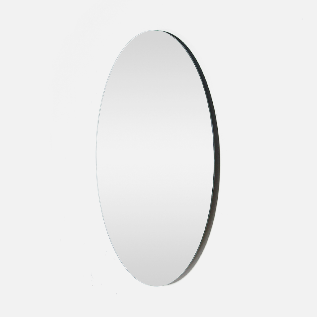 Float Frameless Round Mirror