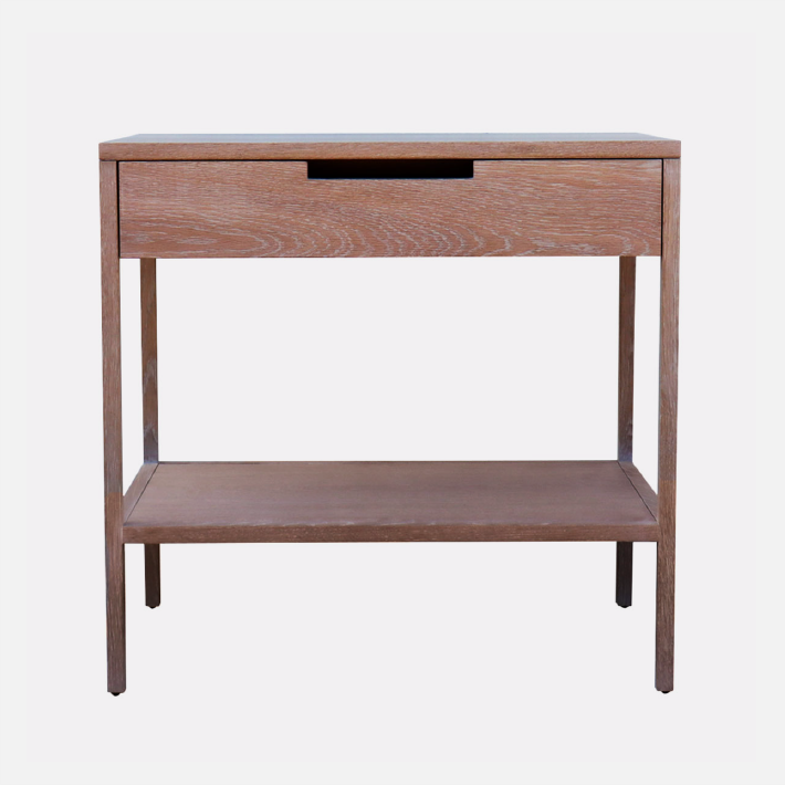 Hudson Bedside Table - Oak