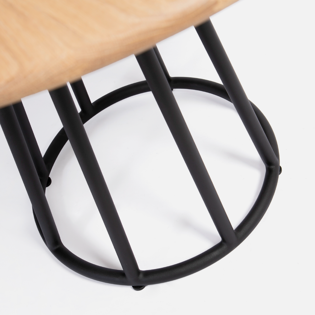 Orbit Round Dining Table - Light Oak