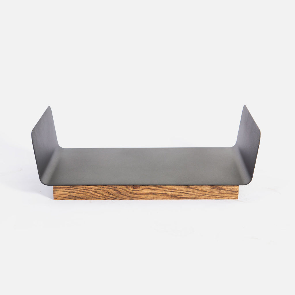 Arlo Fire Wood Holder - Wooden Base