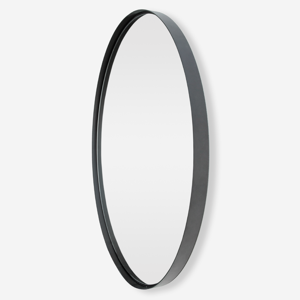 Deep Frame Round Mirror 1200