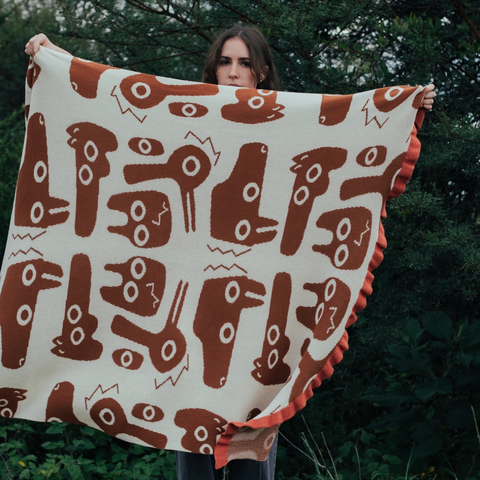 Midi Blanket - Crazy Creatures
