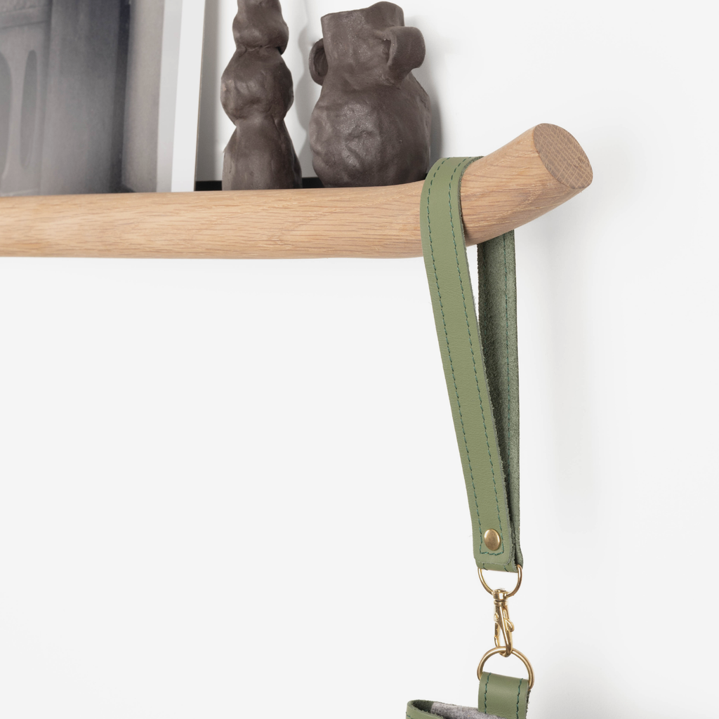 Noodle Lip Shelf Combo - Solid Oak