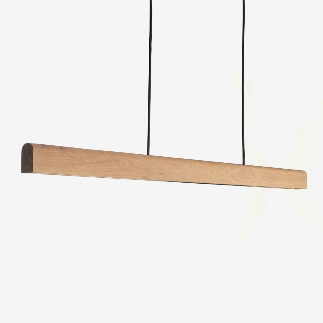 Copenhagen Hanging Light - Solid Oak