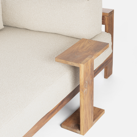 Kumo Outdoor Sofa Table - Solid Keruing