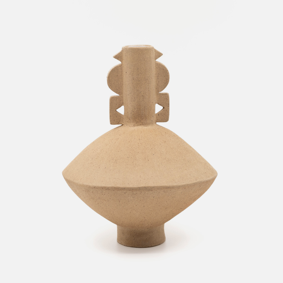 Desert Totem Vase - Natural