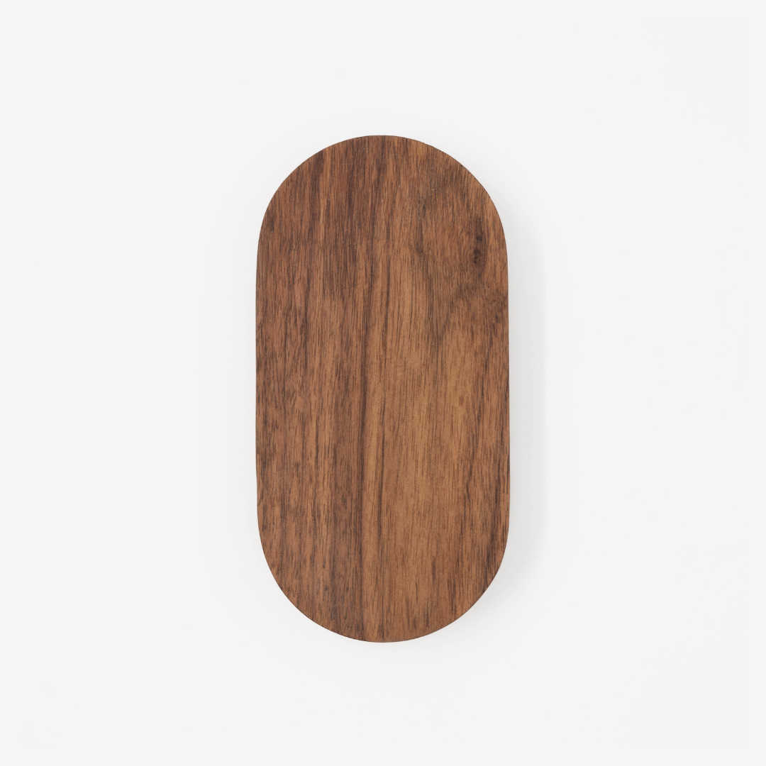 'Oh Hey' Wall Hooks - Solid Walnut