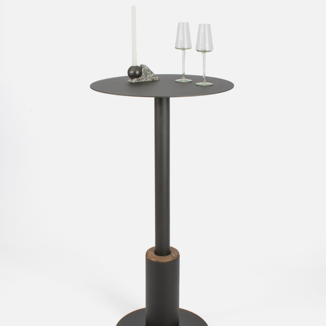 Norman Cocktail Table - Black on Black